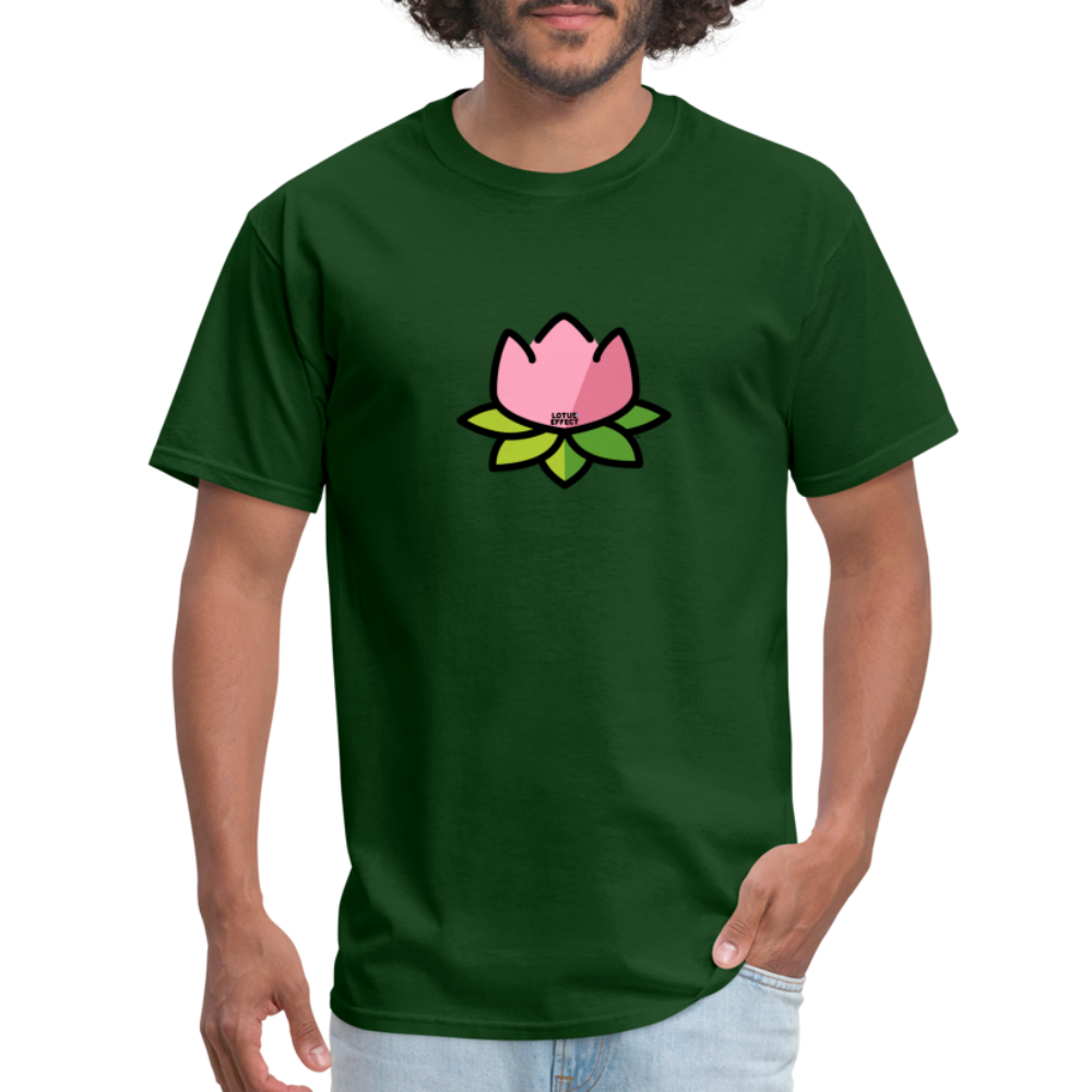 Customizable Emoji Expression: The Lotus Effect Moji Unisex Classic T-Shirt - Emoji.Express - forest green