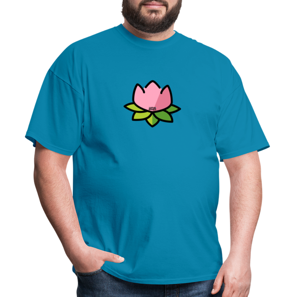 Customizable Emoji Expression: The Lotus Effect Moji Unisex Classic T-Shirt - Emoji.Express - turquoise