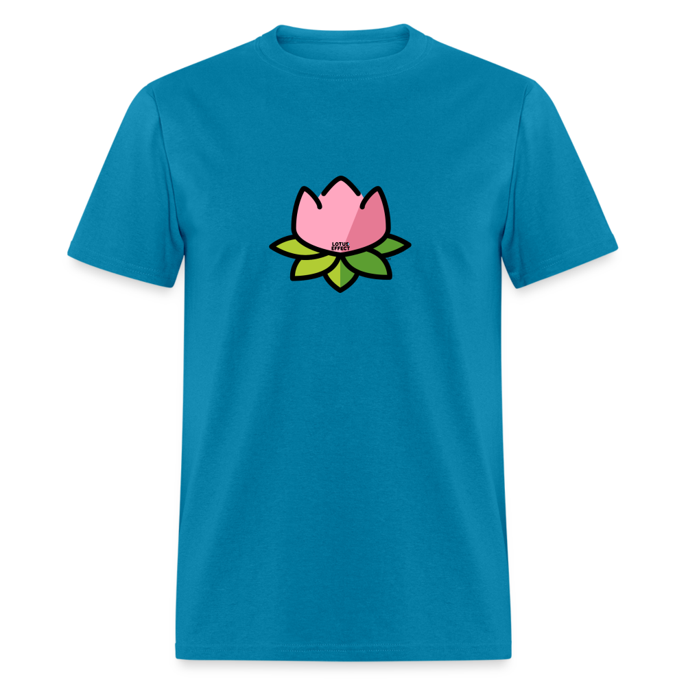 Customizable Emoji Expression: The Lotus Effect Moji Unisex Classic T-Shirt - Emoji.Express - turquoise