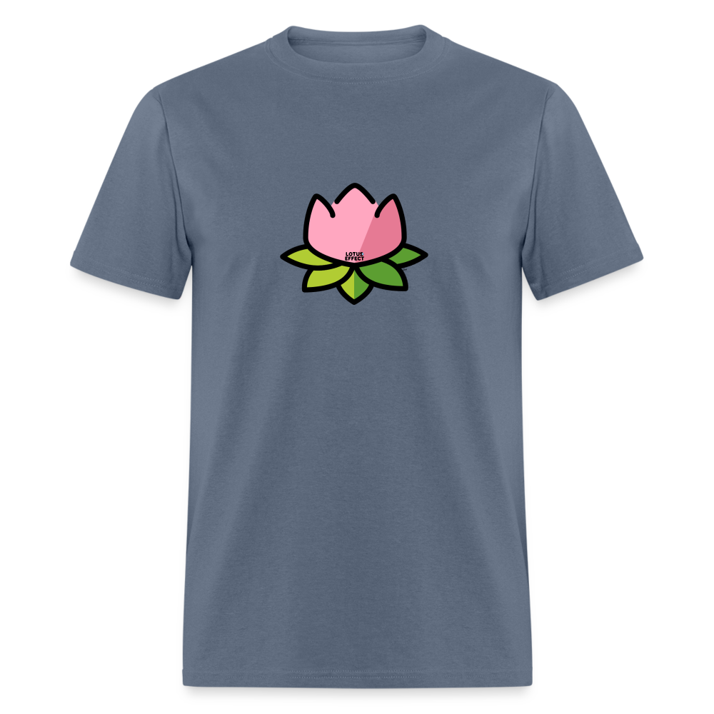 Customizable Emoji Expression: The Lotus Effect Moji Unisex Classic T-Shirt - Emoji.Express - denim