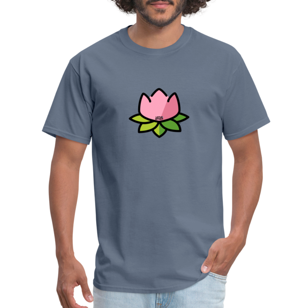 Customizable Emoji Expression: The Lotus Effect Moji Unisex Classic T-Shirt - Emoji.Express - denim
