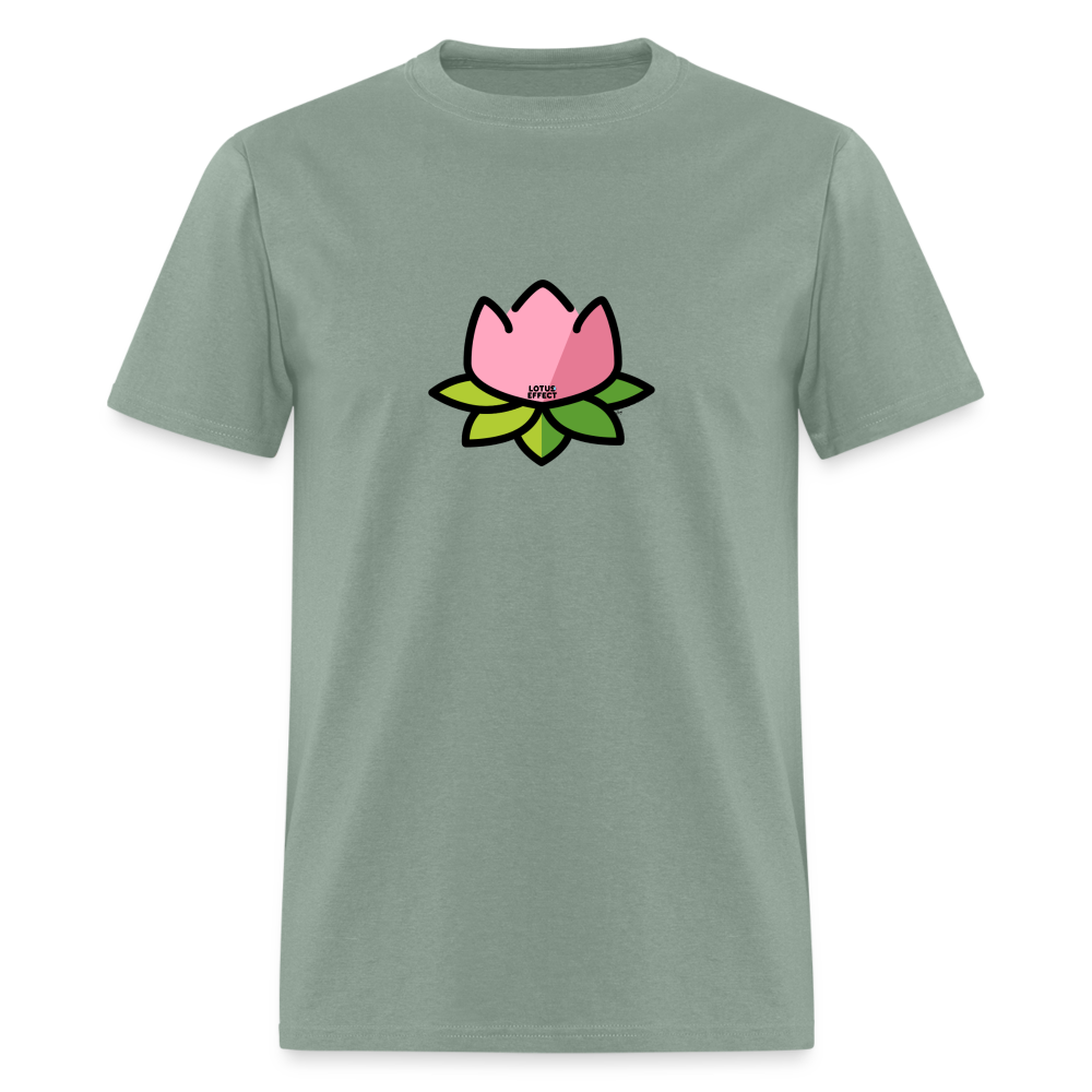 Customizable Emoji Expression: The Lotus Effect Moji Unisex Classic T-Shirt - Emoji.Express - sage
