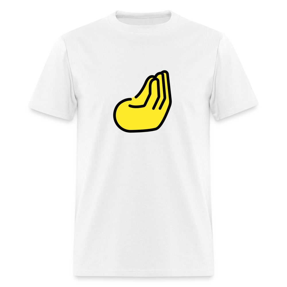 Pinched Fingers Emoji Unisex Classic T-Shirt - Emoji.Express - white