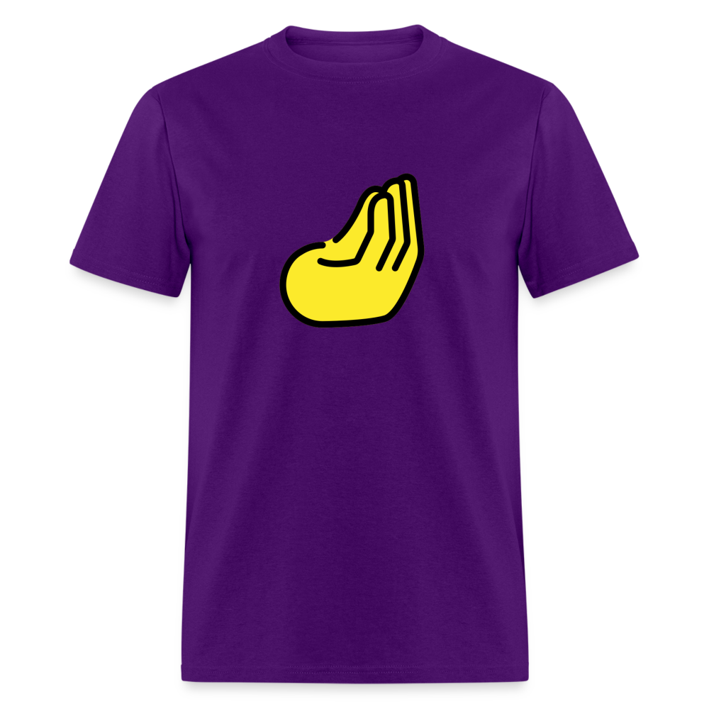 Pinched Fingers Emoji Unisex Classic T-Shirt - Emoji.Express - purple