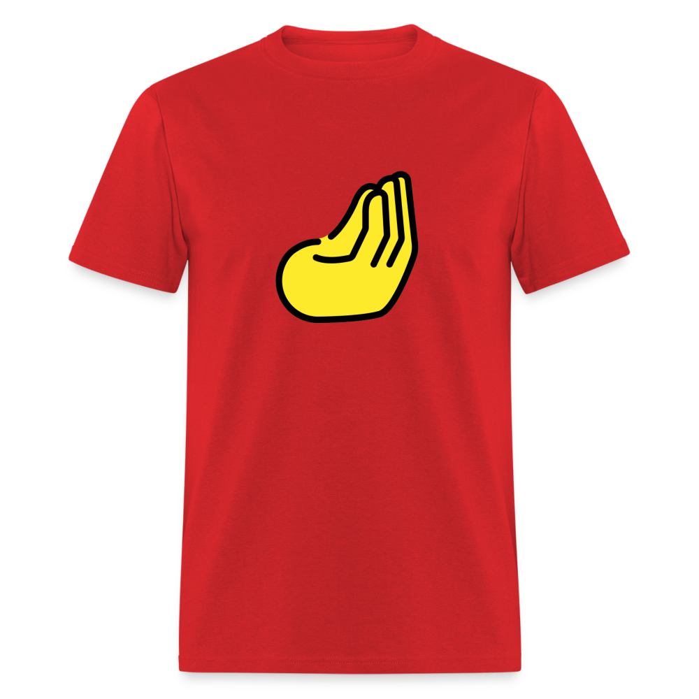 Pinched Fingers Emoji Unisex Classic T-Shirt - Emoji.Express - red