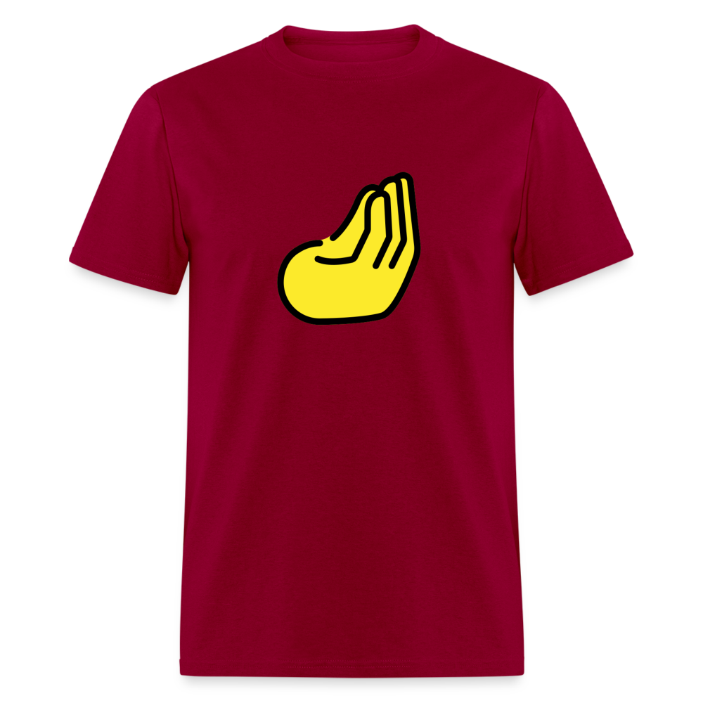 Pinched Fingers Emoji Unisex Classic T-Shirt - Emoji.Express - dark red