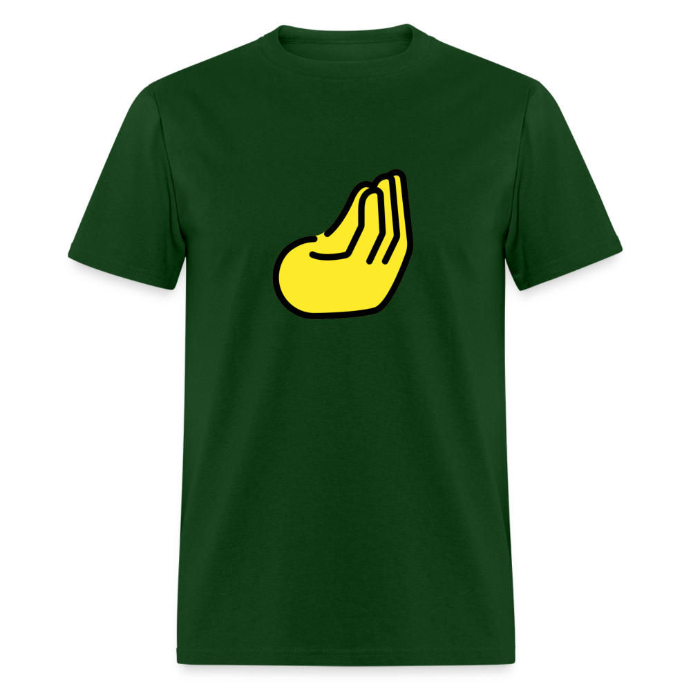 Pinched Fingers Emoji Unisex Classic T-Shirt - Emoji.Express - forest green