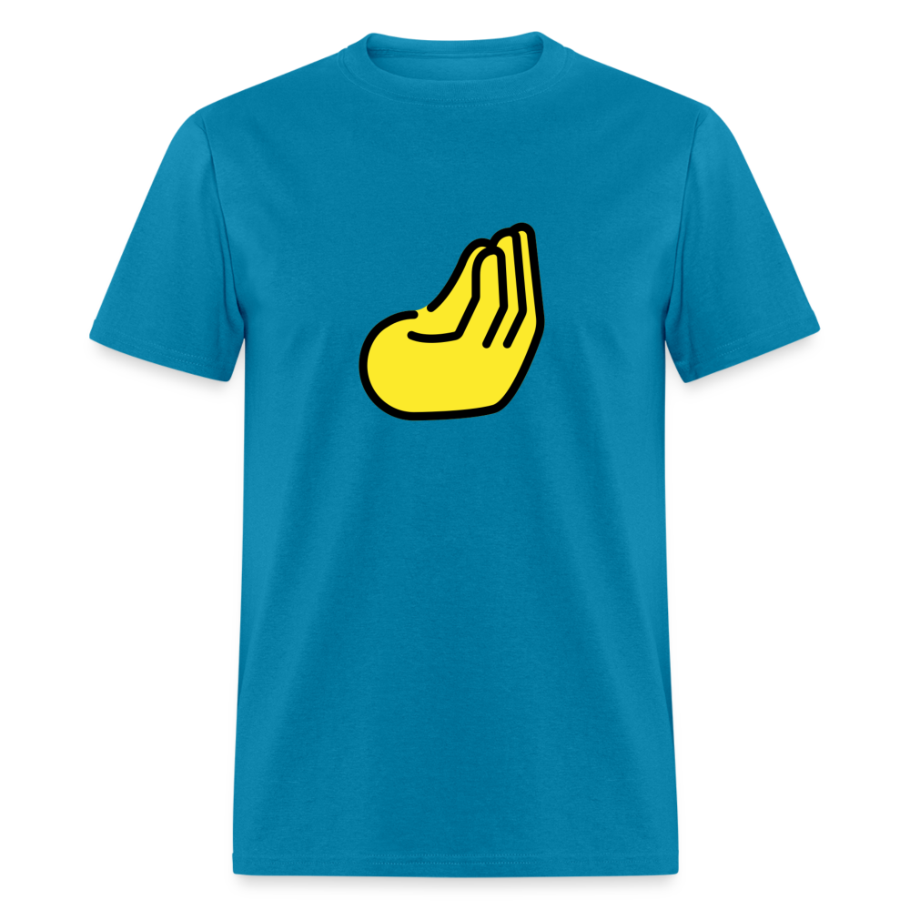 Pinched Fingers Emoji Unisex Classic T-Shirt - Emoji.Express - turquoise