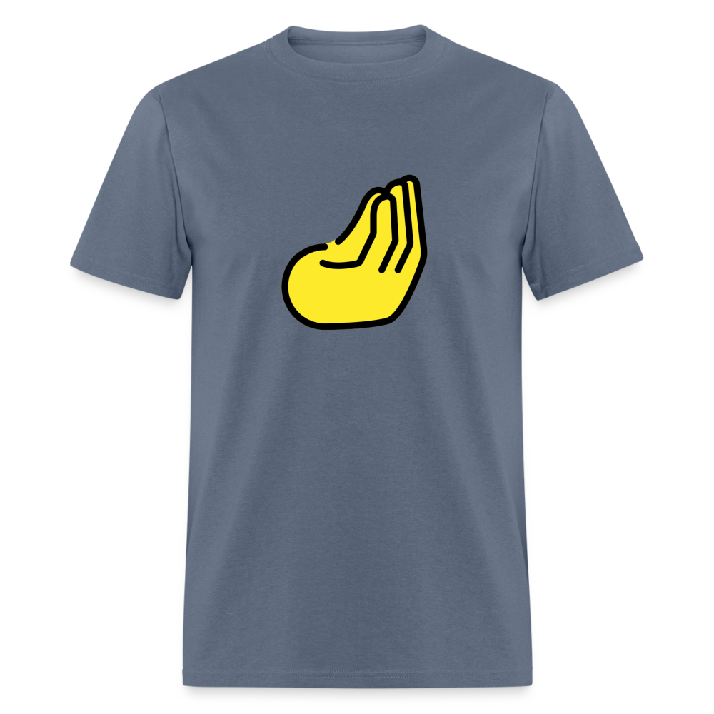 Pinched Fingers Emoji Unisex Classic T-Shirt - Emoji.Express - denim