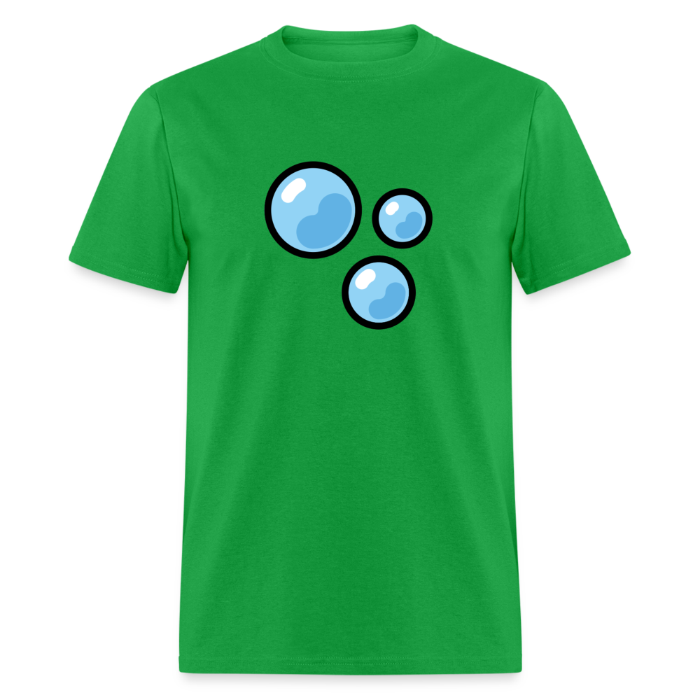 Bubbles Emoji Unisex Classic T-Shirt - Emoji.Express - bright green