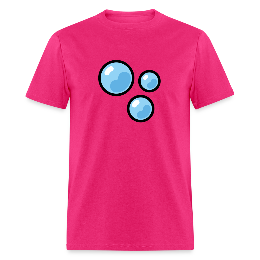 Bubbles Emoji Unisex Classic T-Shirt - Emoji.Express - fuchsia