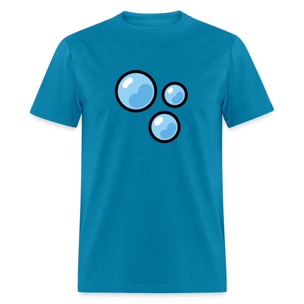 Bubbles Emoji Unisex Classic T-Shirt - Emoji.Express - turquoise