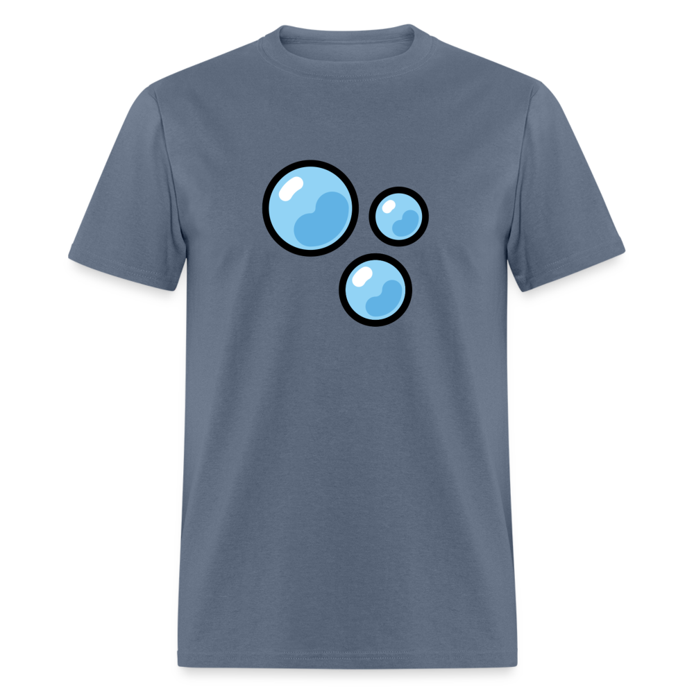 Bubbles Emoji Unisex Classic T-Shirt - Emoji.Express - denim