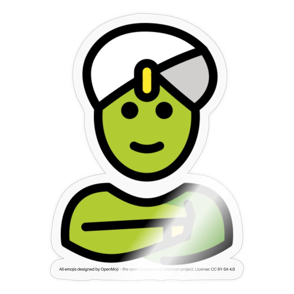 Genie Moji Sticker - Emoji.Express - transparent glossy