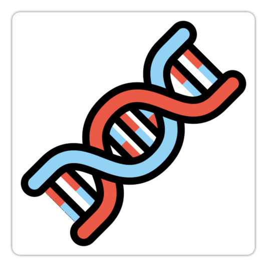 DNA Moji Sticker - Emoji.Express - white matte