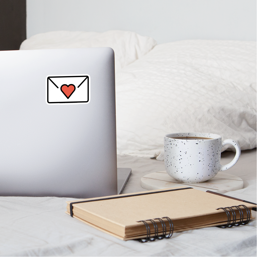 Love Letter Moji Sticker - Emoji.Express - white matte