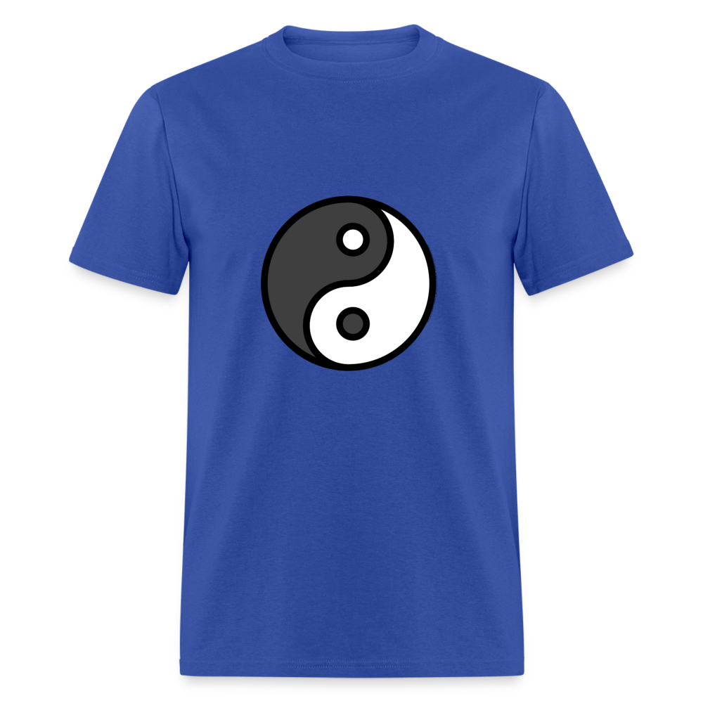Yin Yang Emoji Unisex Classic T-Shirt - Emoji.Express - royal blue