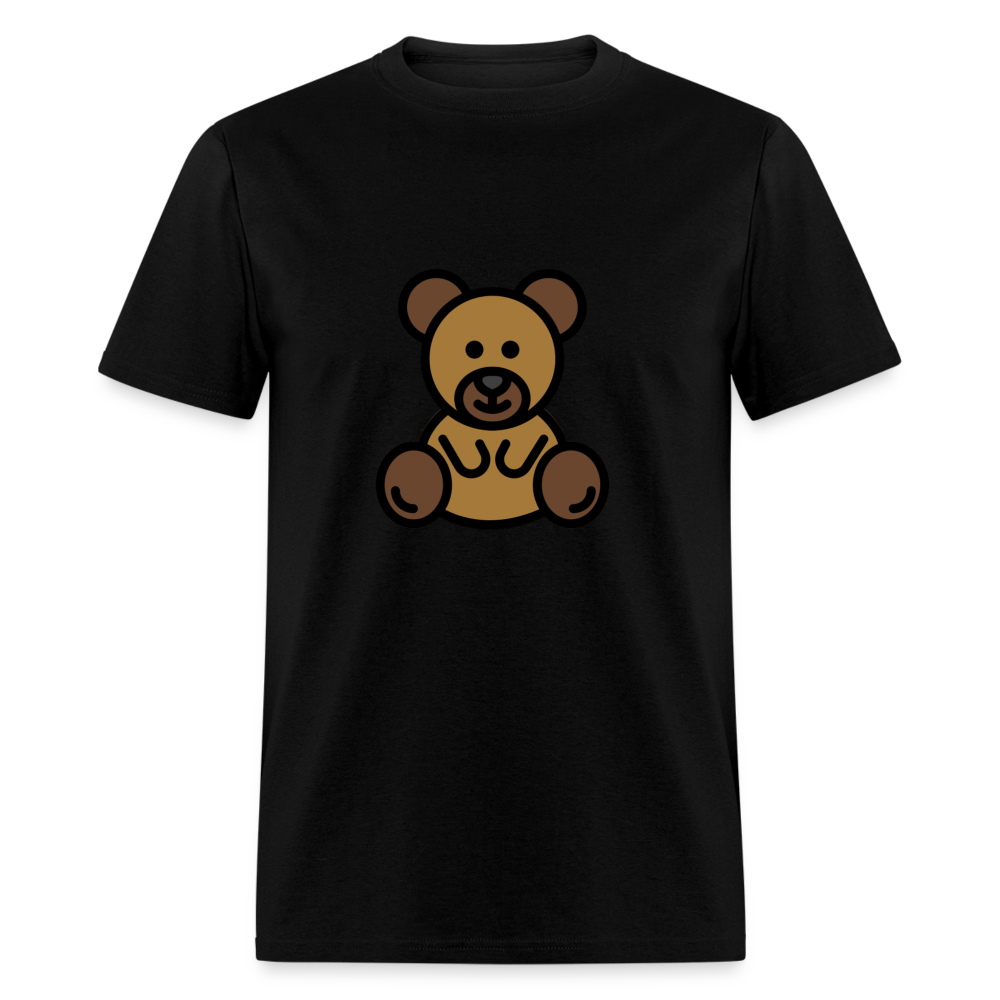 Teddy Bear Moji Unisex Classic T-Shirt - Emoji.Express - black