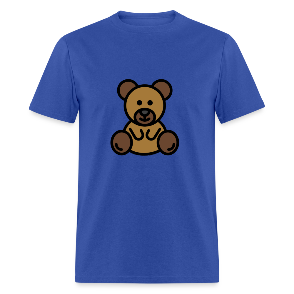 Teddy Bear Moji Unisex Classic T-Shirt - Emoji.Express - royal blue