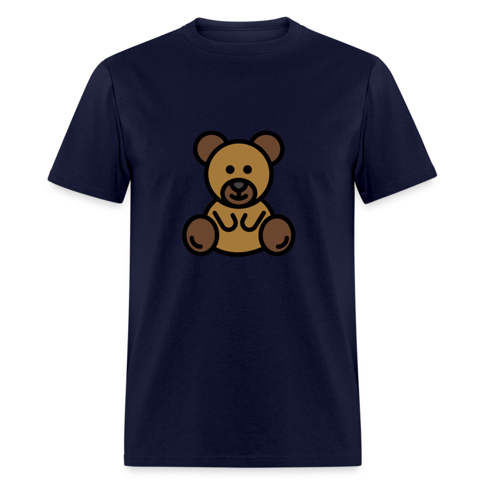 Teddy Bear Moji Unisex Classic T-Shirt - Emoji.Express - navy