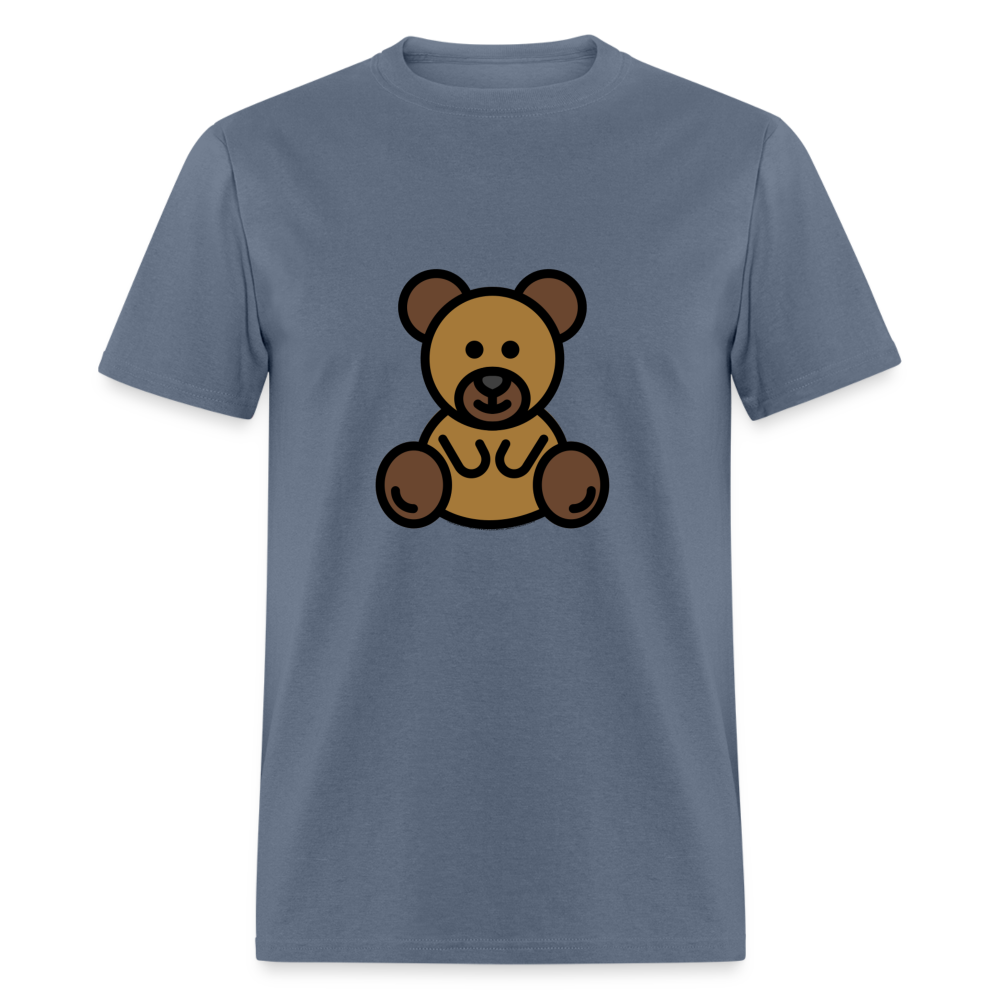 Teddy Bear Moji Unisex Classic T-Shirt - Emoji.Express - denim