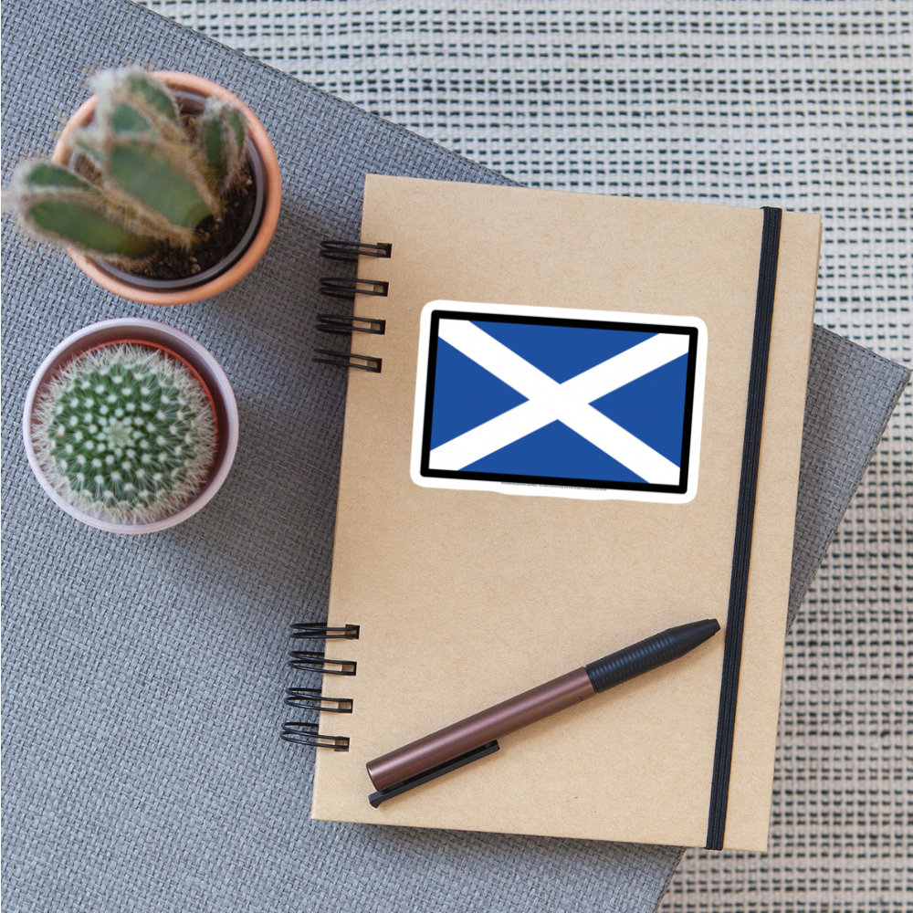 Flag: Scotland Moji Sticker - Emoji.Express - white matte