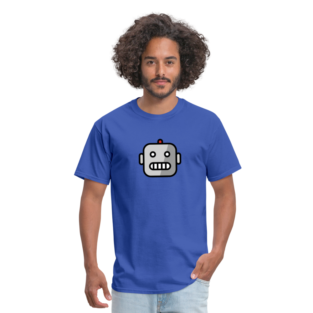 Robot Moji Unisex Classic T-Shirt - Emoji.Express - royal blue