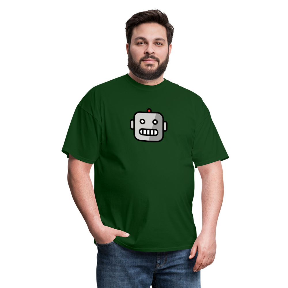 Robot Moji Unisex Classic T-Shirt - Emoji.Express - forest green