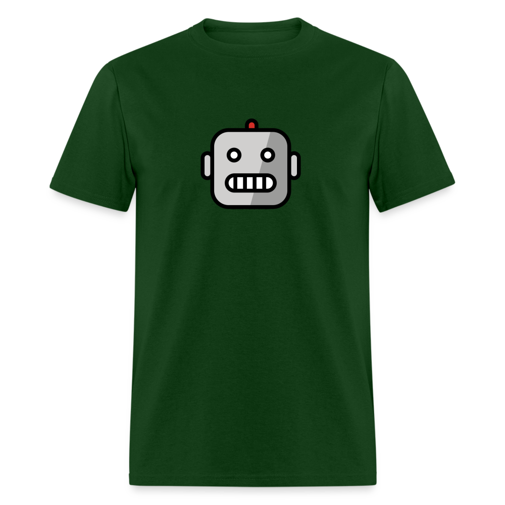 Robot Moji Unisex Classic T-Shirt - Emoji.Express - forest green