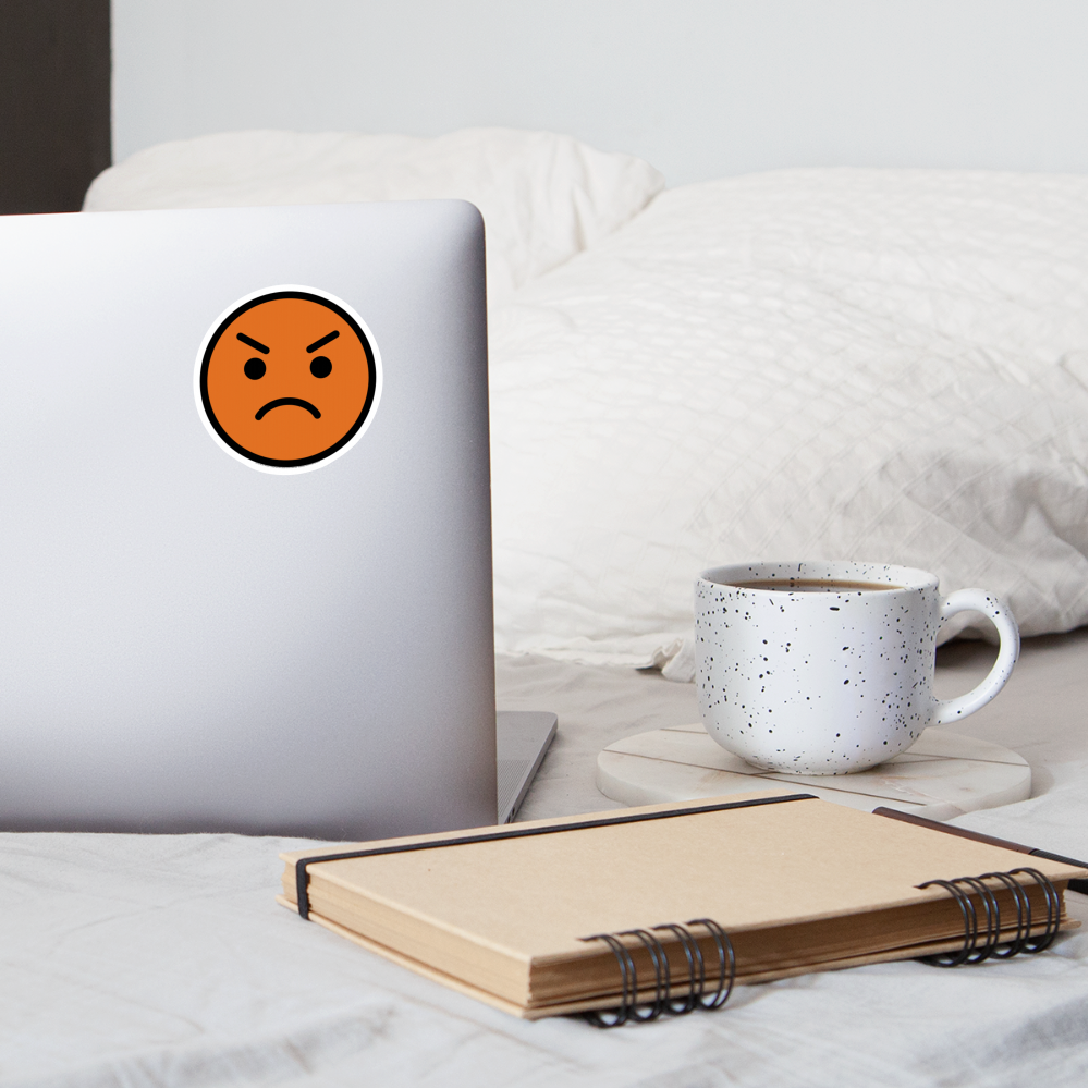 Enraged Face Moji Sticker - Emoji.Express - white matte