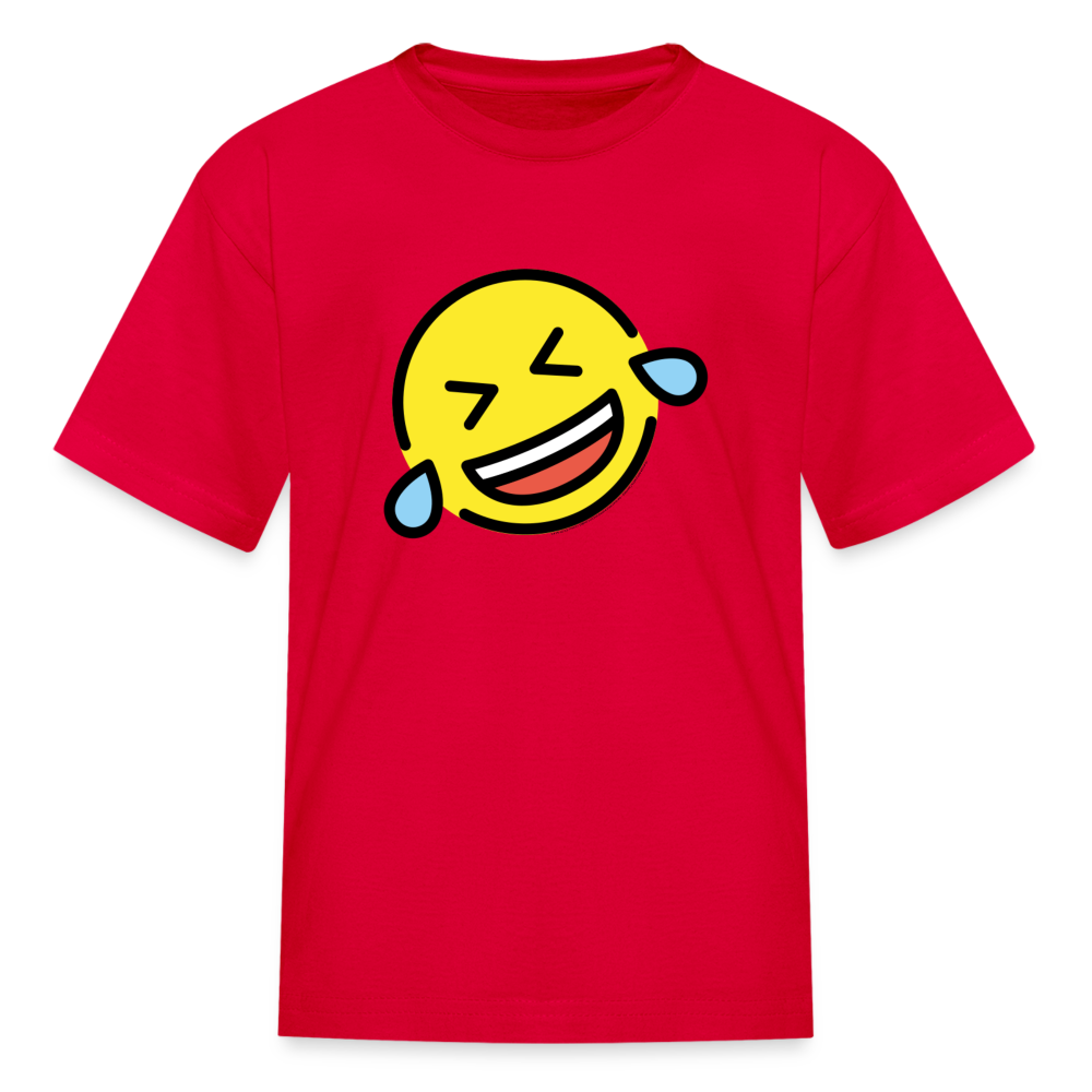 ROFL  Moji Kids' T-Shirt - Emoji.Express - red
