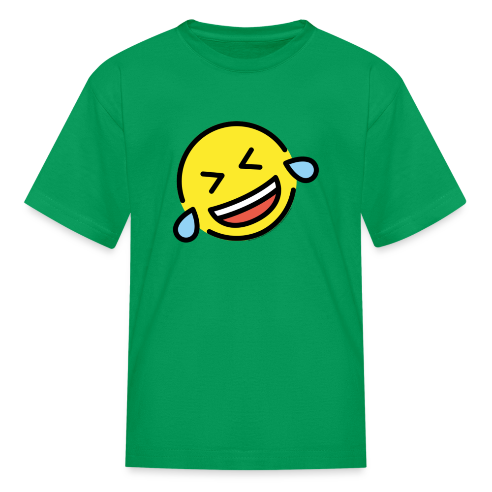 ROFL  Moji Kids' T-Shirt - Emoji.Express - kelly green