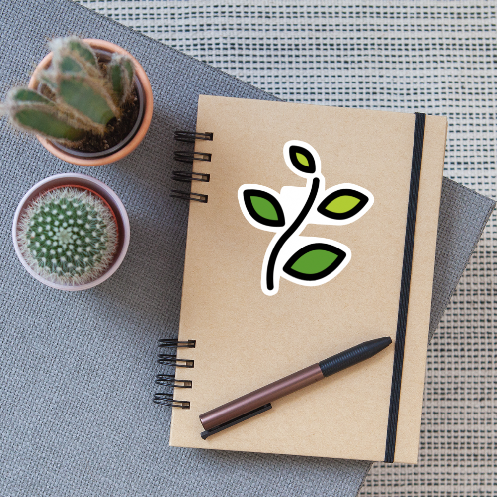 Herb Moji Sticker - Emoji.Express - white matte