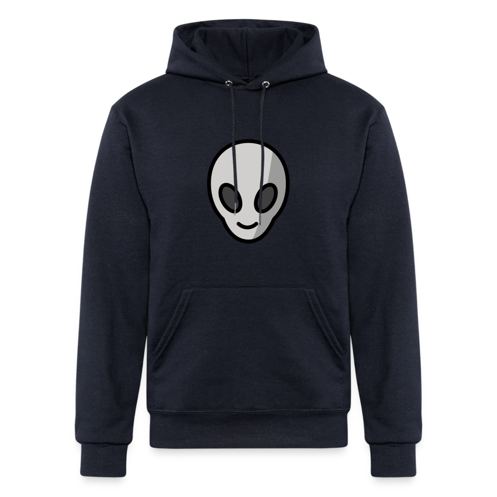 Alien Moji Champion Unisex Powerblend Hoodie - Emoji.Express - navy