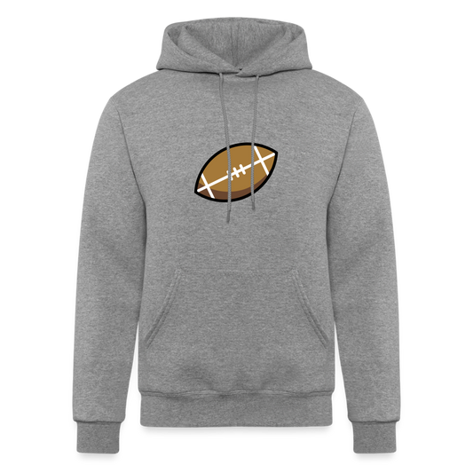 American Football Moji Champion Unisex Powerblend Hoodie - Emoji.Express - heather gray