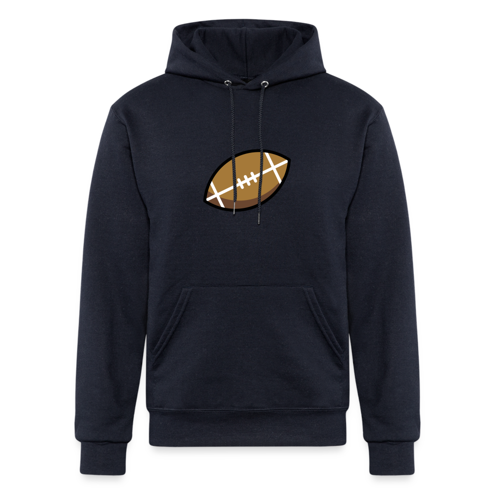 American Football Moji Champion Unisex Powerblend Hoodie - Emoji.Express - navy