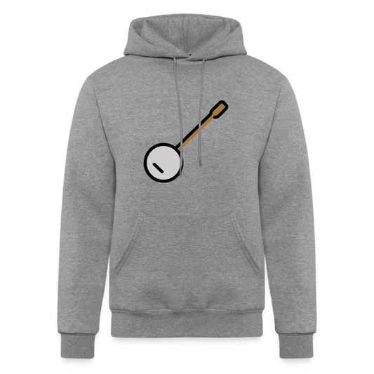 Banjo Moji Champion Unisex Powerblend Hoodie - Emoji.Express - heather gray