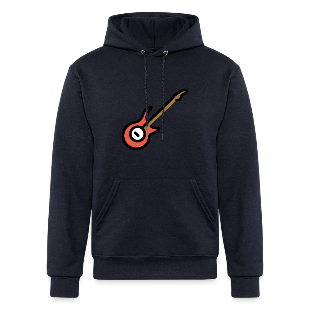 Guitar Moji Champion Unisex Powerblend Hoodie - Emoji.Express - navy