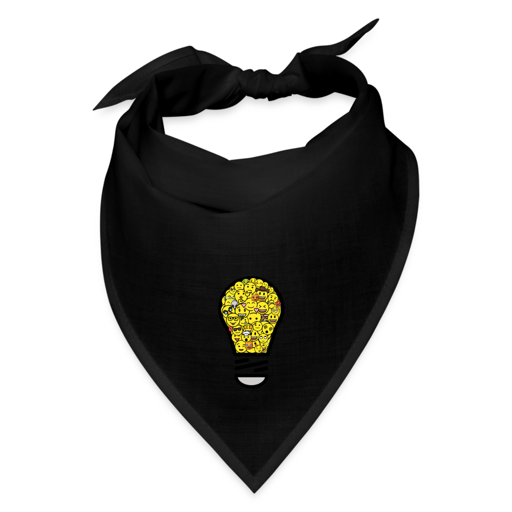 Crowdsourced Moji Bandana - Emoji.Express - black