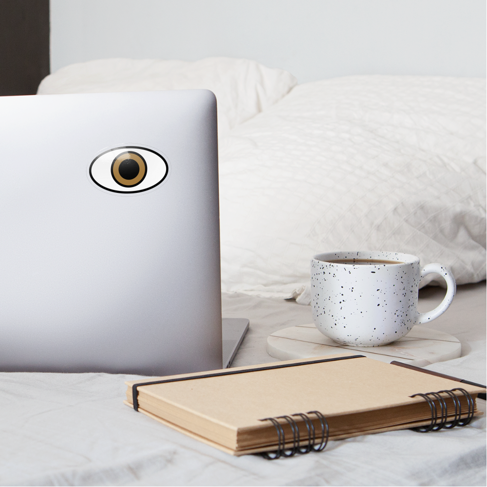 Eye Moji Sticker - Emoji.Express - transparent glossy