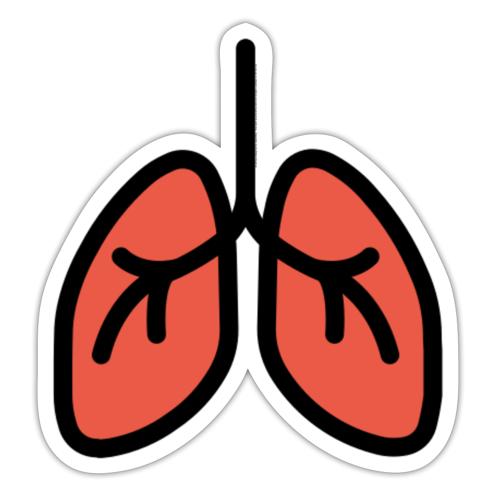 Lungs Moji Sticker - Emoji.Express – EmojiExpression