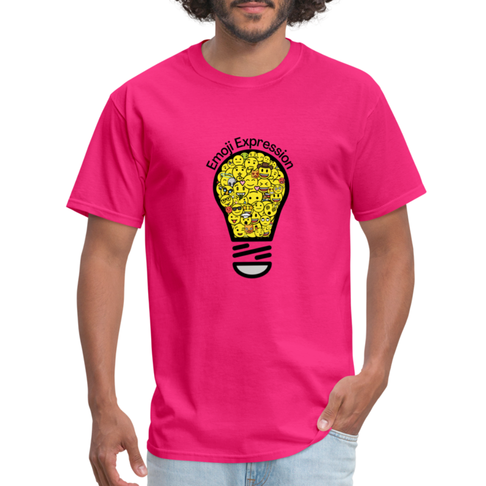 Crowdsourced Emoji Expression Moji Unisex Classic T-Shirt - Emoji.Express - fuchsia