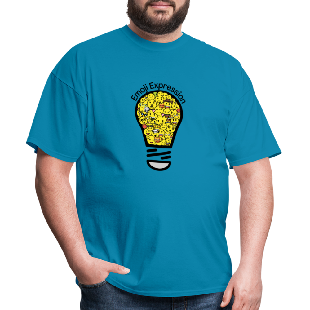 Crowdsourced Emoji Expression Moji Unisex Classic T-Shirt - Emoji.Express - turquoise