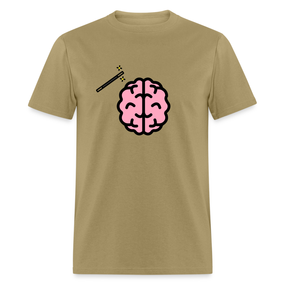 Manage Your Mind Emoji Expression Moji Unisex Classic T-Shirt - Emoji.Express - khaki