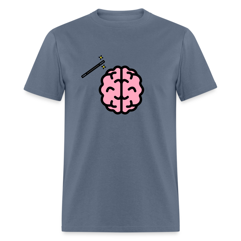Manage Your Mind Emoji Expression Moji Unisex Classic T-Shirt - Emoji.Express - denim