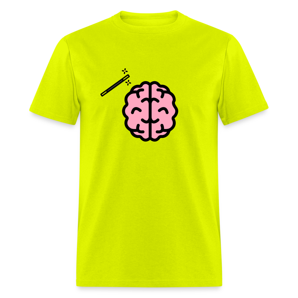 Manage Your Mind Emoji Expression Moji Unisex Classic T-Shirt - Emoji.Express - safety green