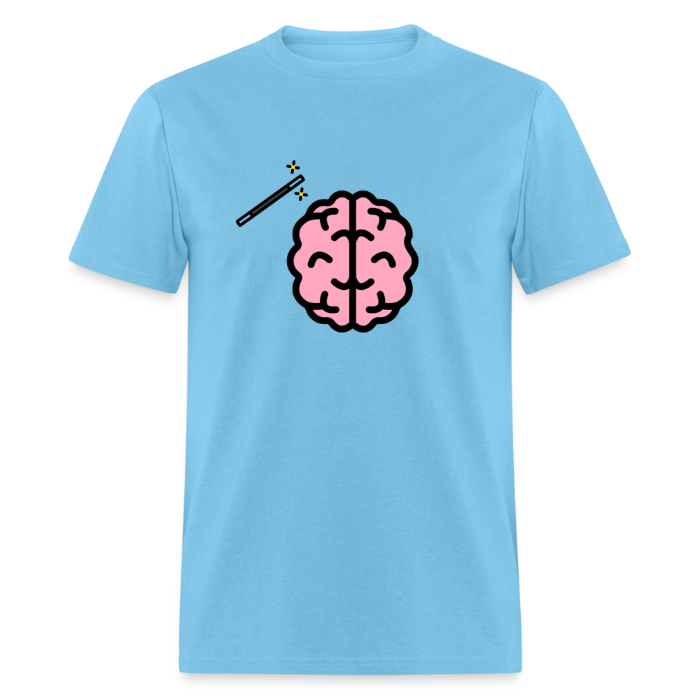 Manage Your Mind Emoji Expression Moji Unisex Classic T-Shirt - Emoji.Express - aquatic blue