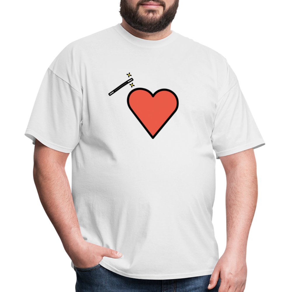 Manage Your Heart Emoji Expression Moji Unisex Classic T-Shirt - Emoji.Express - white