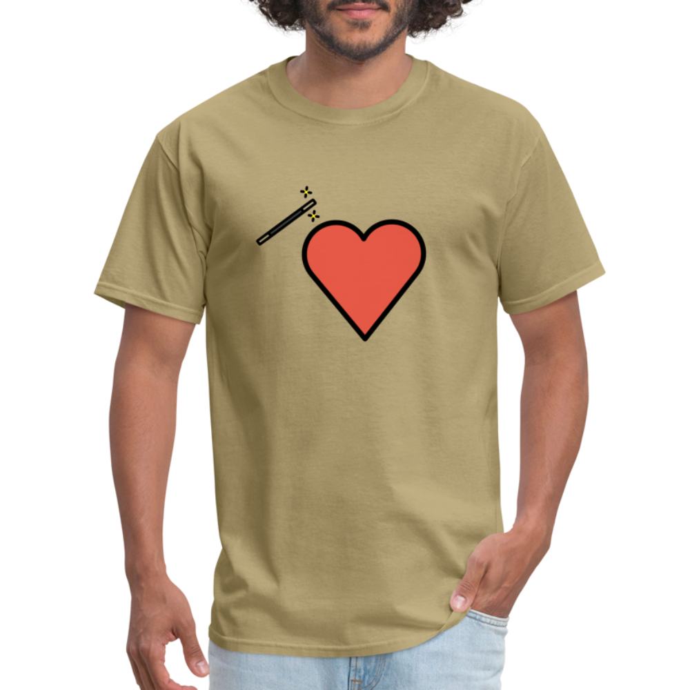 Manage Your Heart Emoji Expression Moji Unisex Classic T-Shirt - Emoji.Express - khaki