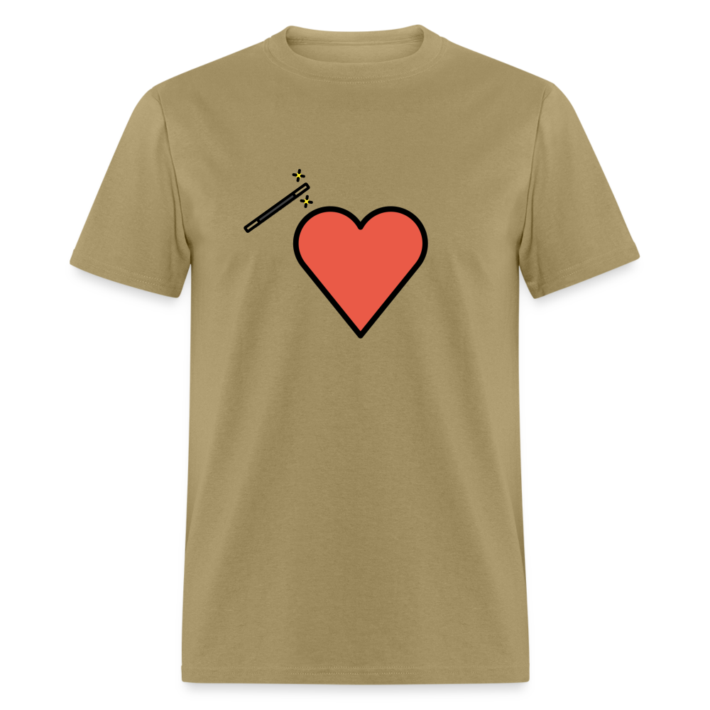 Manage Your Heart Emoji Expression Moji Unisex Classic T-Shirt - Emoji.Express - khaki